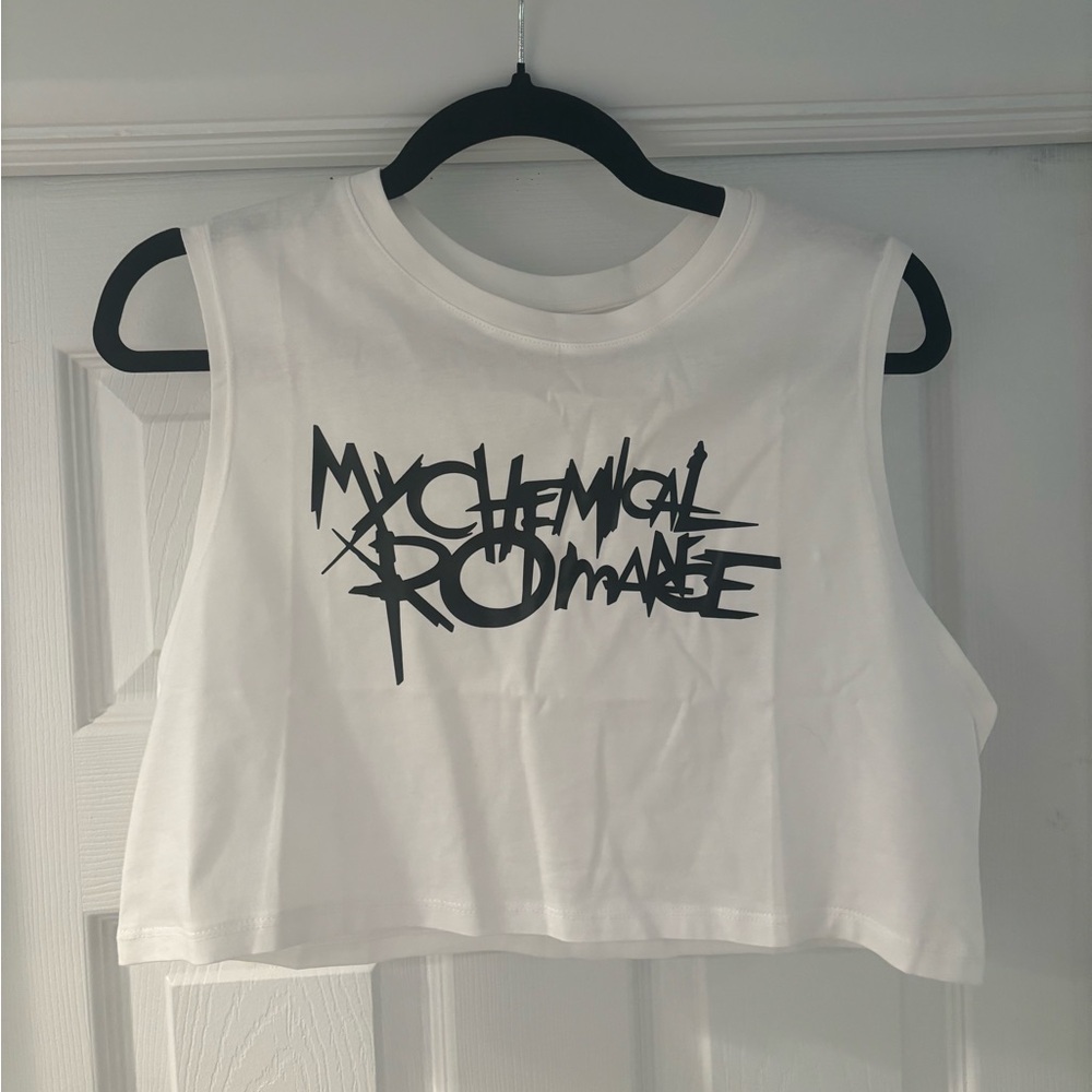 My chemical romance cropped tank top